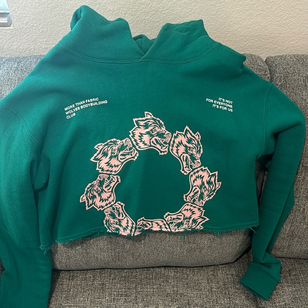 Darc sport cropped hoodie